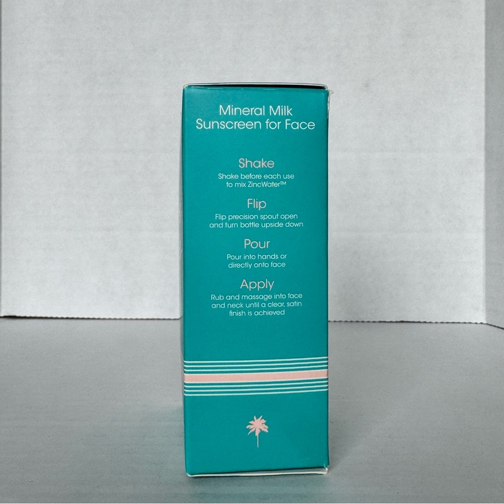 Vacation Shake Shake SPF 50 Mineral Milk Facial Sunscreen Lightweight 1.7 oz - Picture 6 of 13